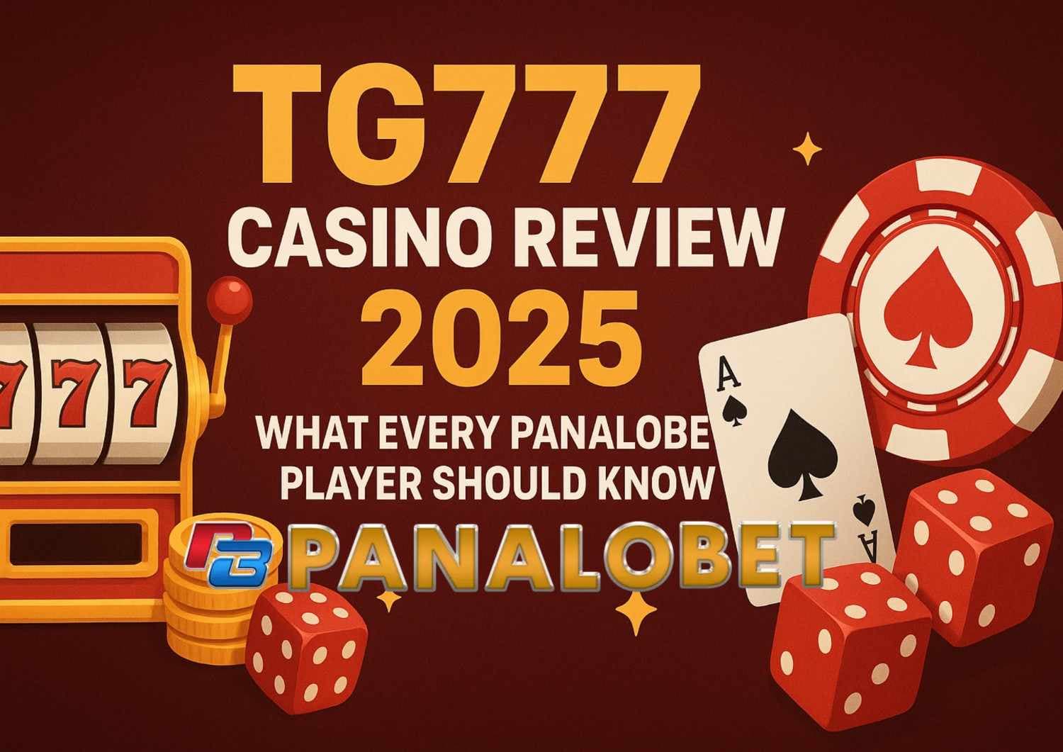 TG777 Casino Review 2025: Panalobet Players Guide