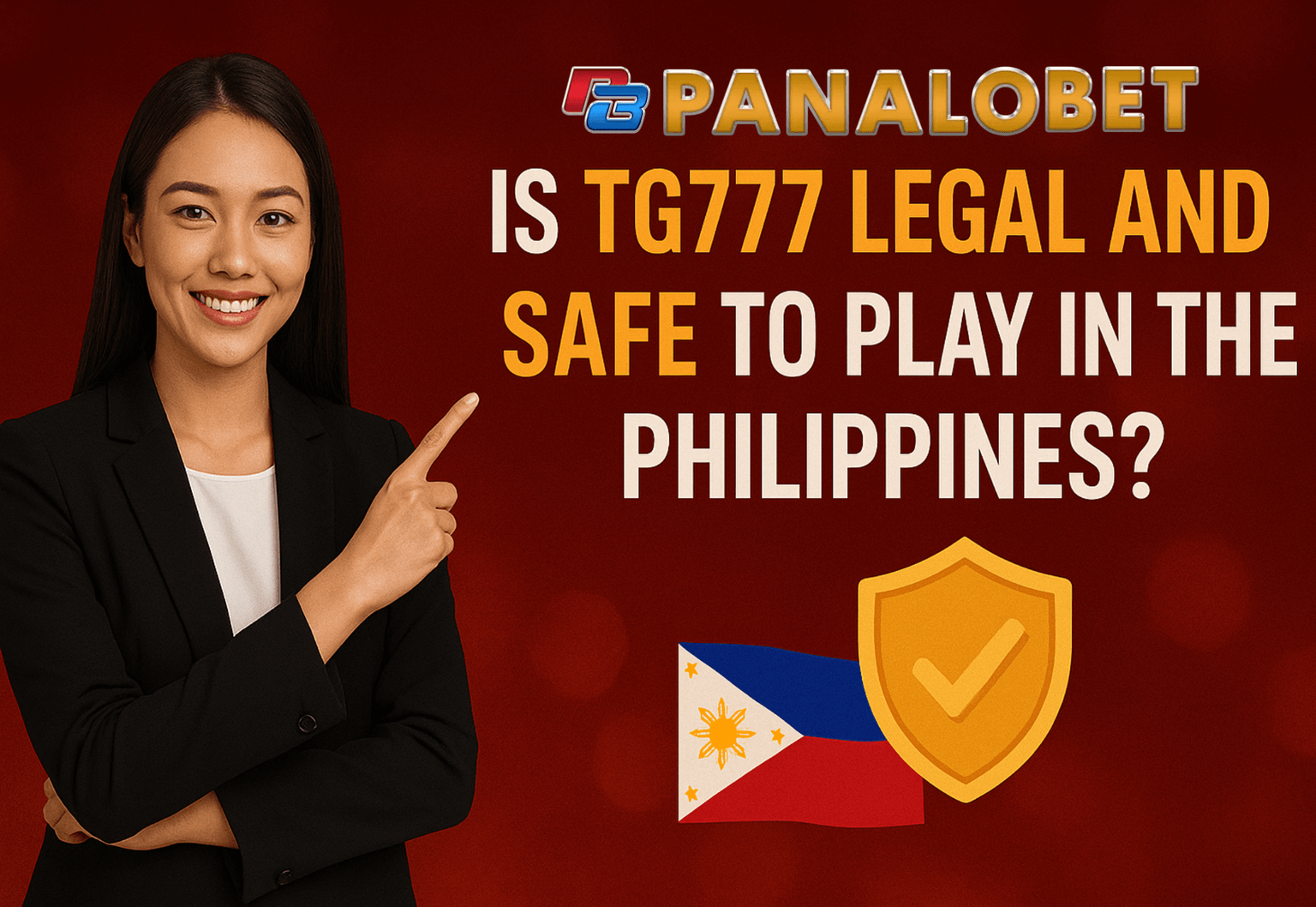 Is it legal and safe to play TG777 in the Philippines?